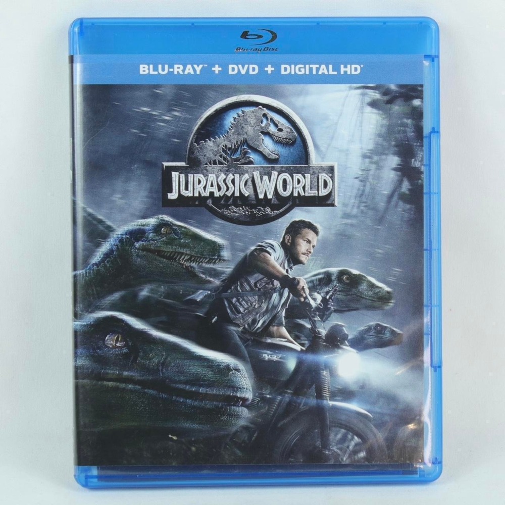 Jurassic World Blu-Ray DVD Movie